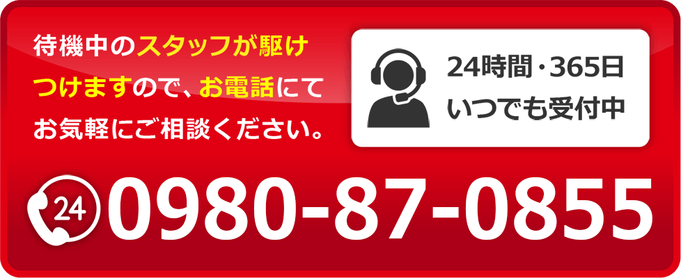 電話番号0980-87-0855